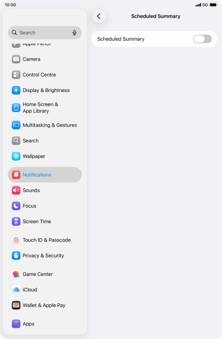 Press the indicator next to Press the indicator next to