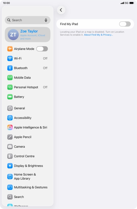 Press the indicator next to Press the indicator next to