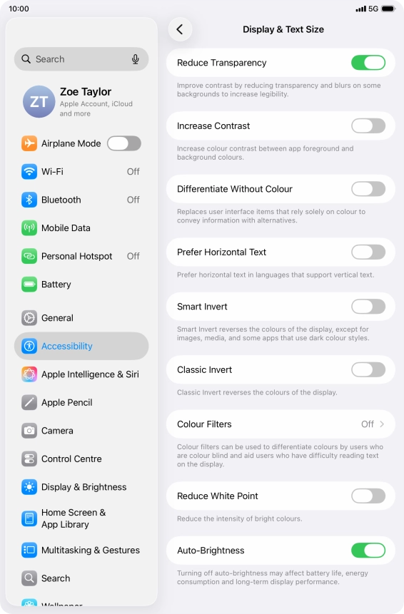 Press the indicator next to Press the indicator next to