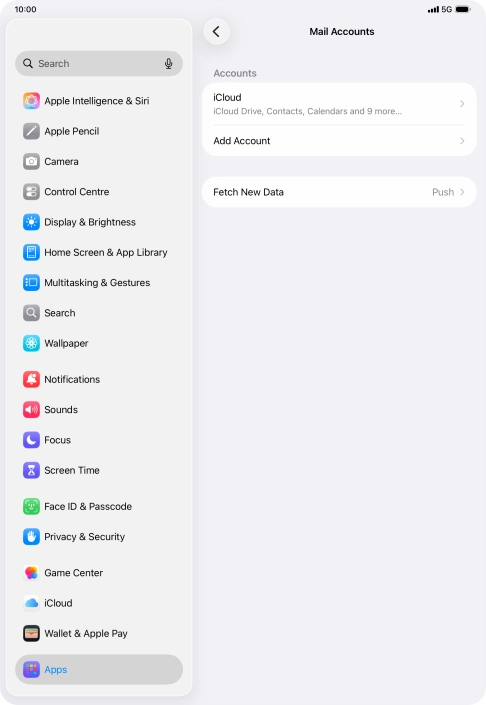 Slide your finger upwards starting from the bottom of the screen to return to the home screen.