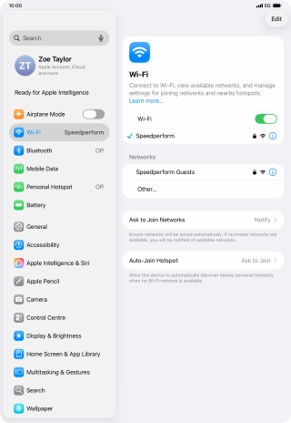 Slide your finger upwards starting from the bottom of the screen to return to the home screen.