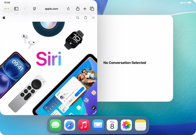 Press the second application.