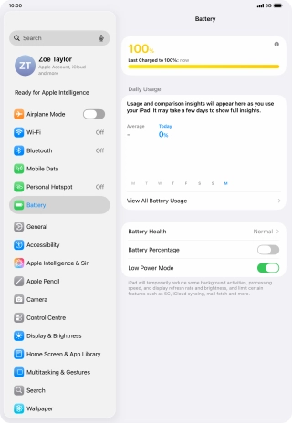 Slide your finger upwards starting from the bottom of the screen to return to the home screen.