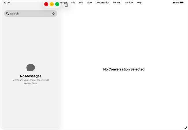 Press the minimise icon.
