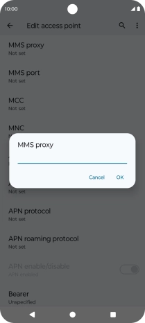 Key in 10.202.002.060 and press OK.