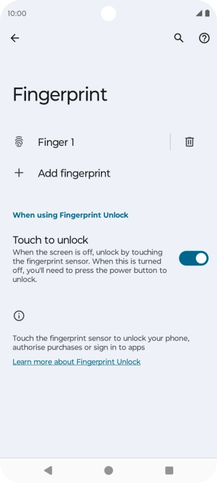 Press the Return key.