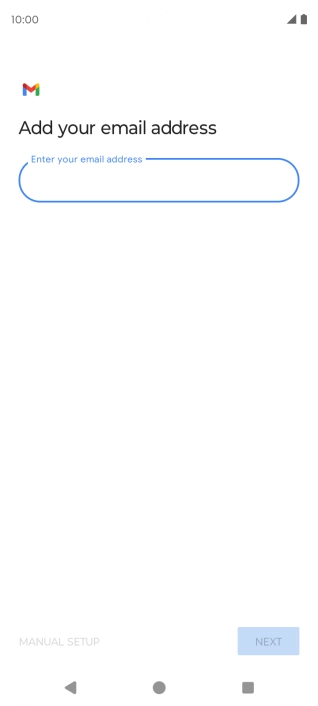 Press the field below 