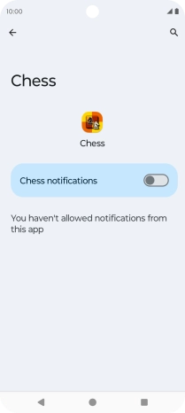 Press the indicator to turn the function on or off.