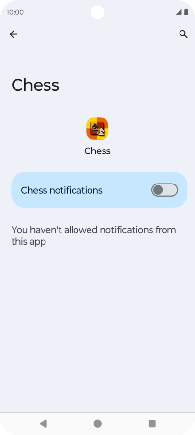 Press the indicator to turn the function on or off.
