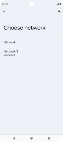 Press the Return key.