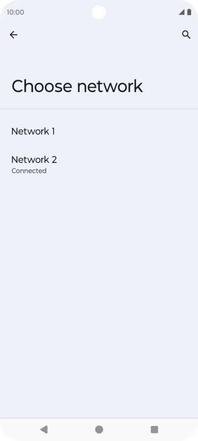 Press the Return key.