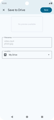 Press the field below 