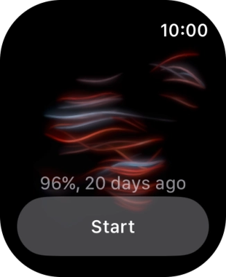 Press Start and wait a moment until the measurement is done.
