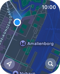 Press the search icon.