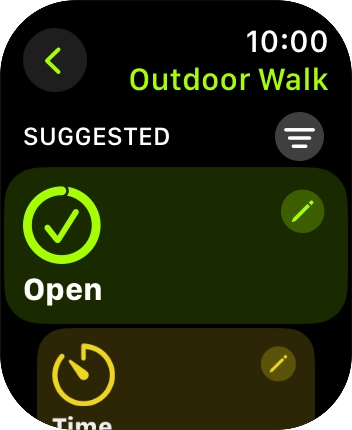 Press the Digital Crown several times to return to the main menu.