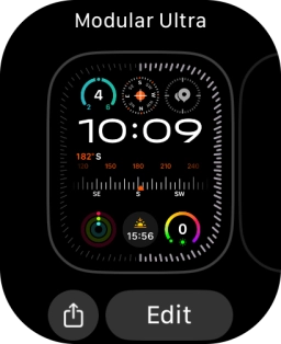 Slide your finger left on the screen.