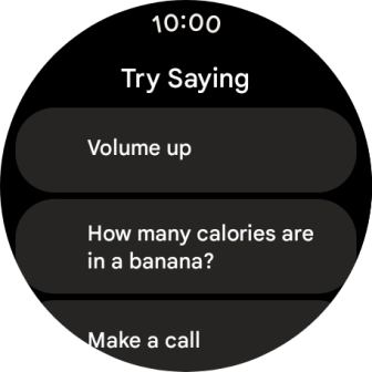 Press the crown to return to the home screen. Press the crown to return to the home screen.