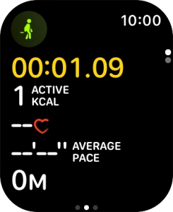 Slide your finger right starting from the left side of the screen.