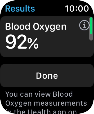 Your result is displayed on the screen. Your result is displayed on the screen.