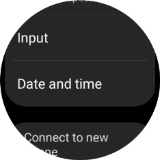 Press Date and time.