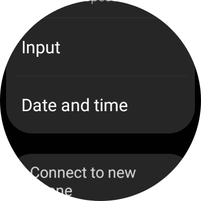 Press Date and time.