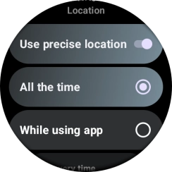 Press the Return key twice.