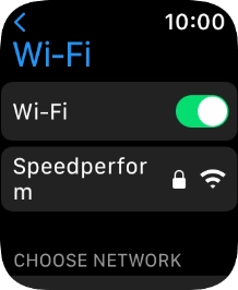 Press the Digital Crown to return to the home screen.