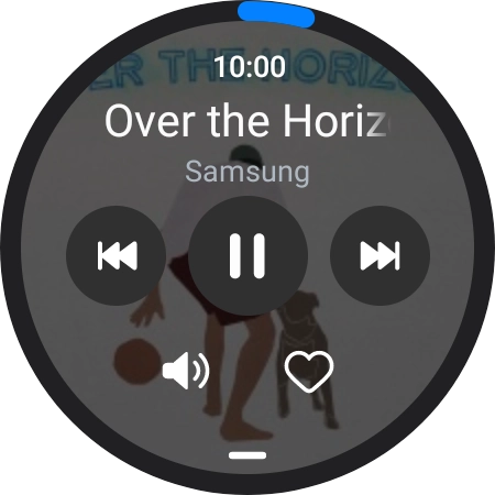Press arrow right to go to the next audio file.