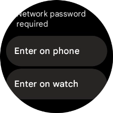 Press Enter on watch.
