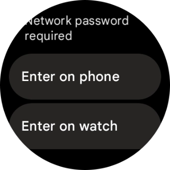 Press Enter on watch.