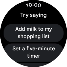 Press the crown to return to the home screen. Press the crown to return to the home screen.