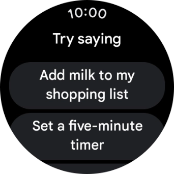 Press the crown to return to the home screen. Press the crown to return to the home screen.