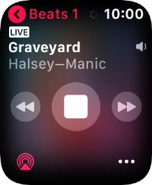 Press the Digital Crown twice to return to the home screen. Press the Digital Crown twice to return to the home screen.