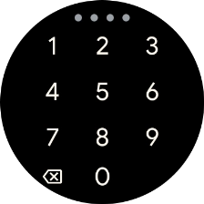 Key in the required PIN and follow the instructions on the screen to create a PIN as lock code. Key in the required PIN and follow the instructions on the screen to create a PIN as lock code.