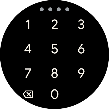 Key in the required PIN and follow the instructions on the screen to create a PIN as lock code. Key in the required PIN and follow the instructions on the screen to create a PIN as lock code.