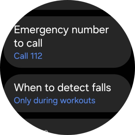 Press Emergency number to call.