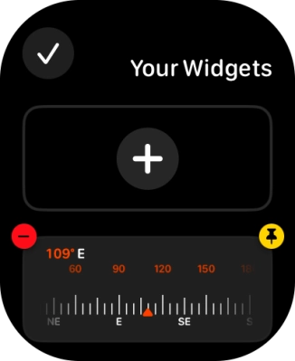 Press the unpin widget icon on the required widget to unpin it from the top of the stack. Press the unpin widget icon on the required widget to unpin it from the top of the stack.