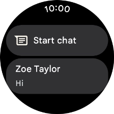 Press the required text message to read it.