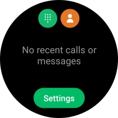 Press the keypad icon and key in the required number.