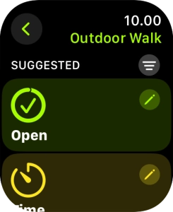 Press the Digital Crown several times to return to the main menu.