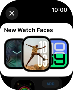Turn the Digital Crown to see the different watch faces.