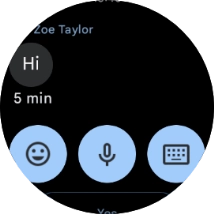 Press the microphone icon. Press the microphone icon.