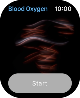 Press Start and wait a moment until the measurement is done.