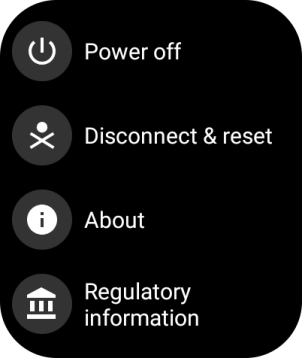 Press Disconnect & reset.