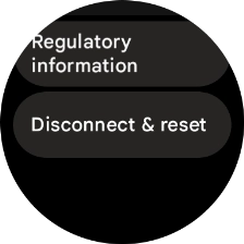 Press Disconnect & reset. Press Disconnect & reset.