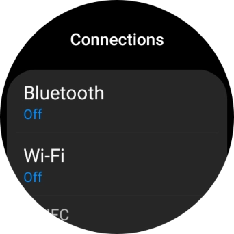 Press Bluetooth.