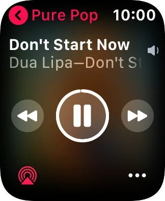 Press arrow left to return to the list. Press arrow left to return to the list.