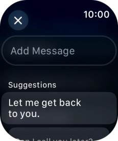 Press Add Message.