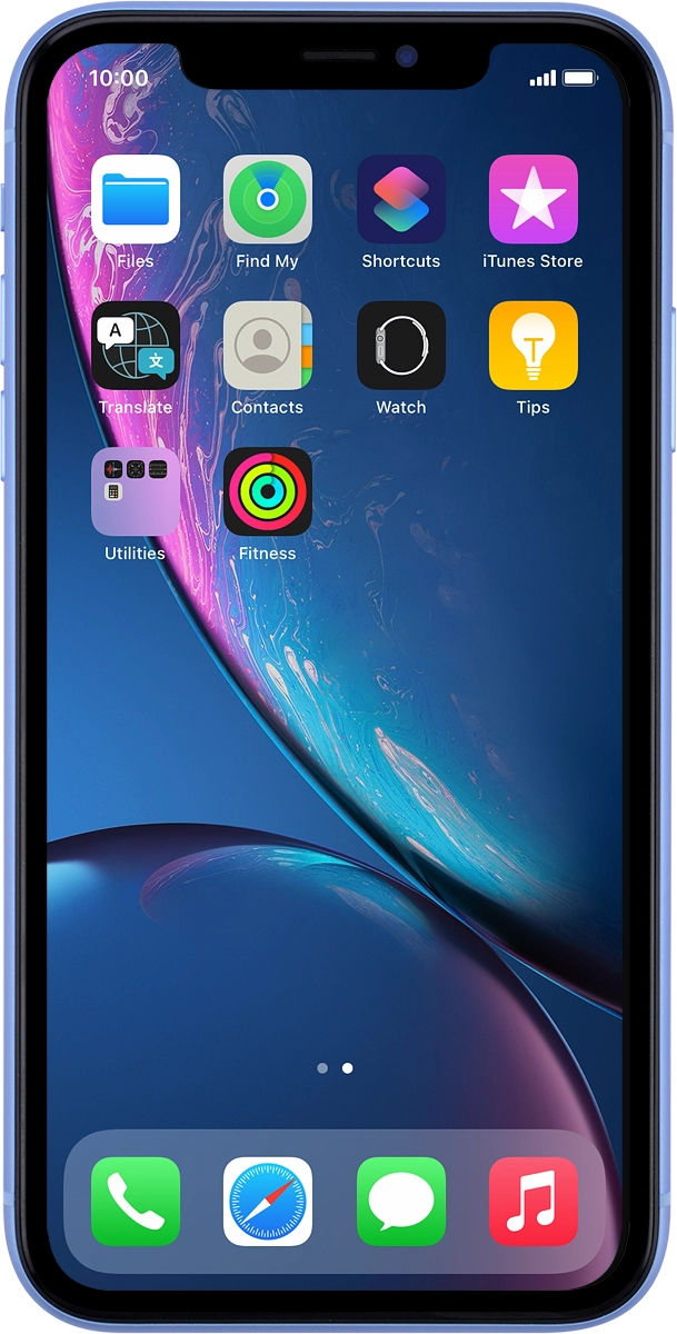 On your phone: Press Watch.