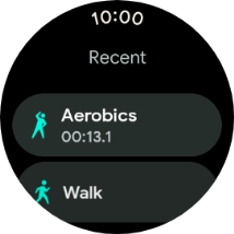 Press the crown to return to the home screen.